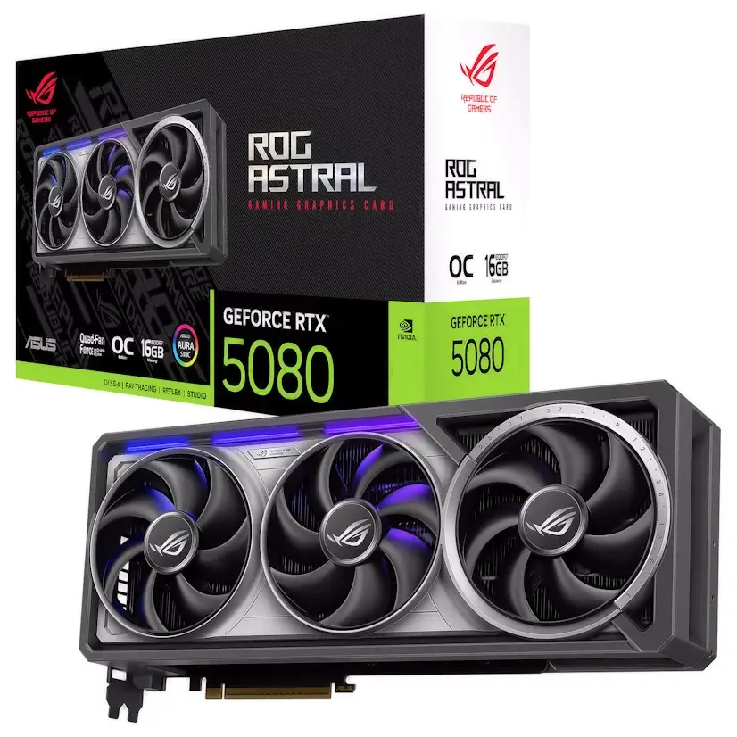 Informática Arganda del Rey - Montaje NVIDIA GEFORCE RTX 5080 Arganda del Rey